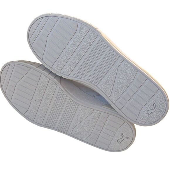 Puma Cali Star White Leather Lace Up Sneakers Size 8 NIB - Picture 5 of 12